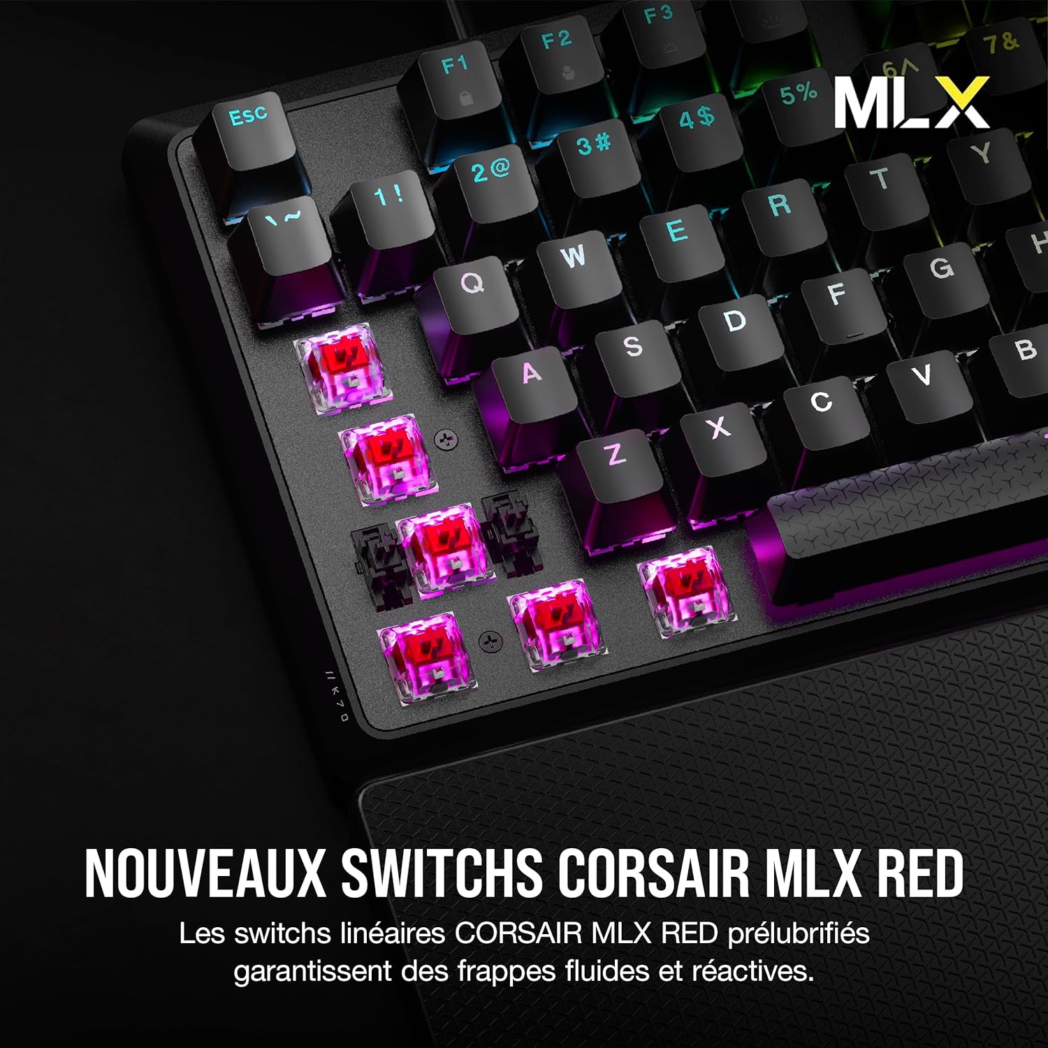 avis et comparatif Corsair K70 Core