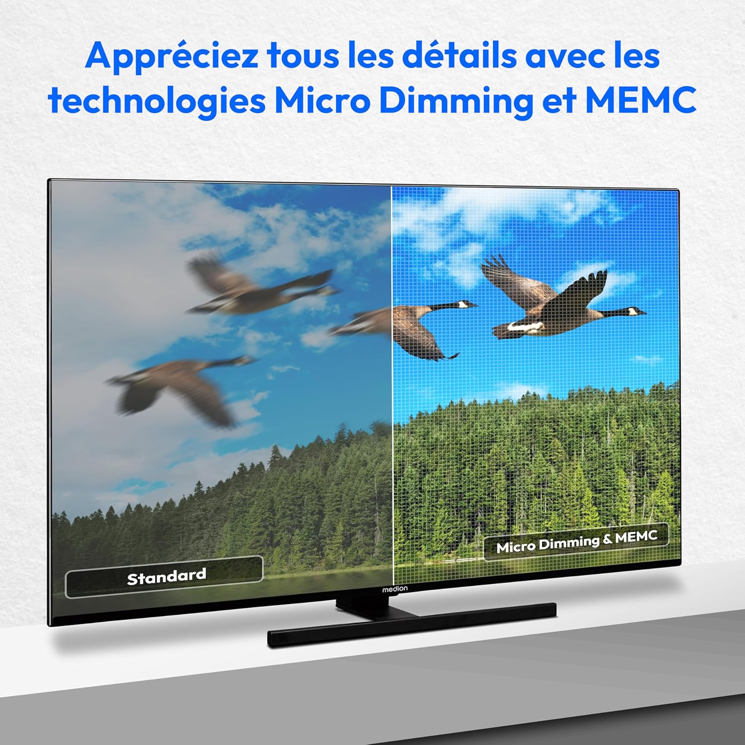 avis et comparatif MEDION X14323 QLED