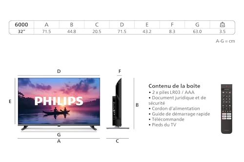 avis et comparatif Philips 32PFS5500