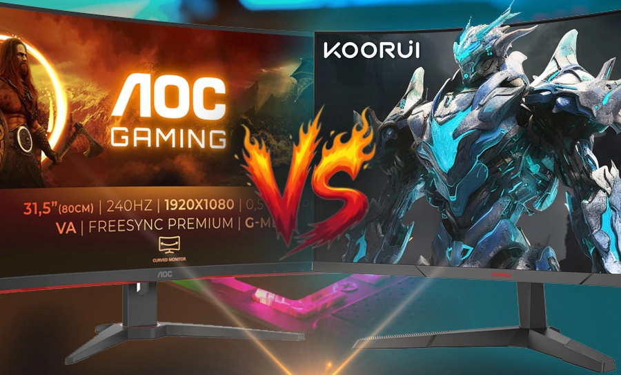 avis-comparatif-ecrans-gamer-koorui-vs-aoc