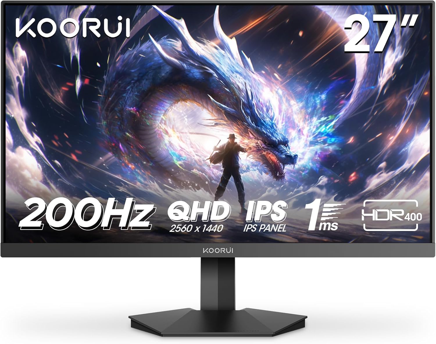 KOORUI 27 pources Fast IPS 200Hz