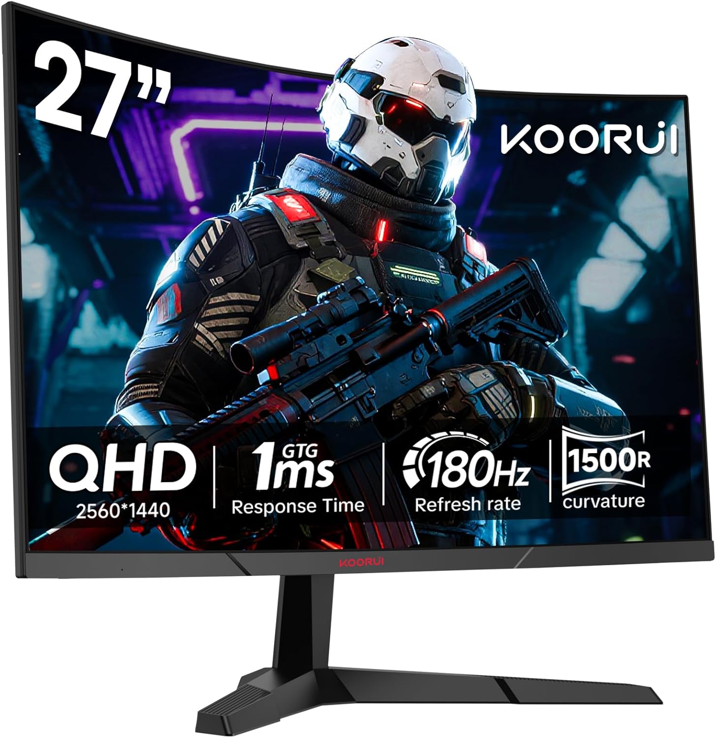 KOORUI 27E6QCA QHD 180Hz