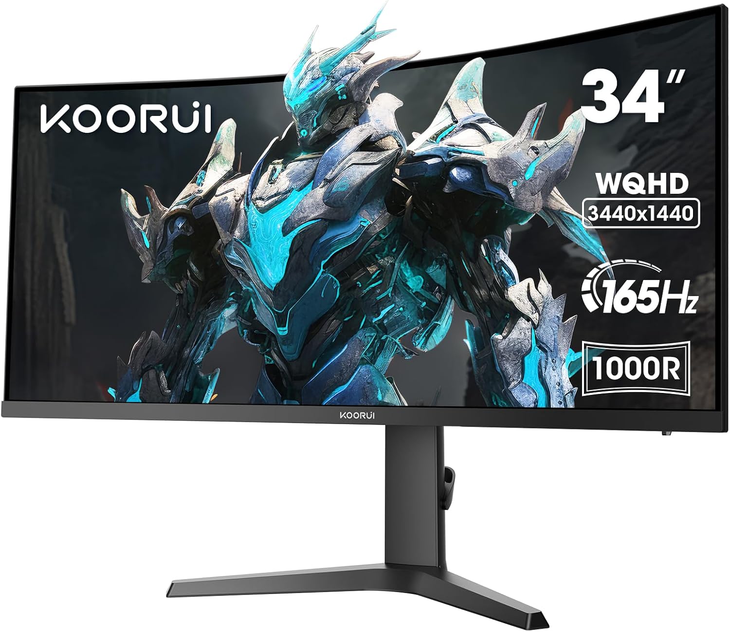 KOORUI 34 pouces 165Hz WQHD