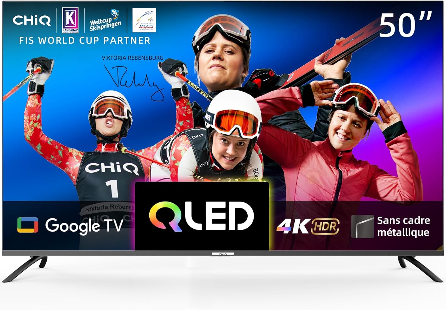 CHIQ QLED 4K 50 pouces